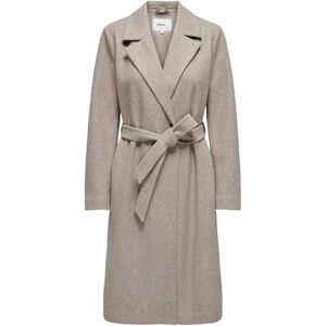 ONLY Onlalvilda Life Wrap Coat OTW kappa, Helt enkelt taupe/detalj: melange, XS ONLY Onlalvilda Life Wrap Coat OTW kappa, Helt enkelt taupe/detalj: melange, XS