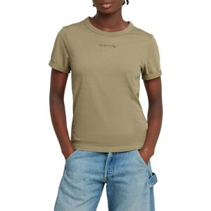 G-STAR RAW Embro g-script logo r t wmn, Grön (Ensis Green D26069-d975-6057), M G-STAR RAW Embro g-script logo r t wmn, Grön (Ensis Green D26069-d975-6057), M