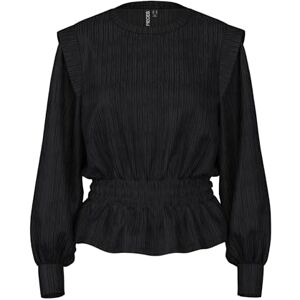 PIECES Pcnilas Ls Top, svart, S PIECES Pcnilas Ls Top, svart, S