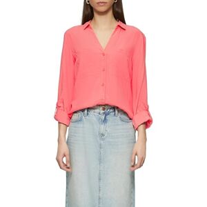 QS 2162737 blus med ärmar vänd korall, 38 dam, korall, 32 QS 2162737 blus med ärmar vänd korall, 38 dam, korall, 32