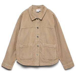 VERO MODA Damer Vmjamie Ls Corduroy Shacket Mix Noos, Silver Mink, x_l, Silver Mink, x_l VERO MODA Damer Vmjamie Ls Corduroy Shacket Mix Noos, Silver Mink, x_l, Silver Mink, x_l