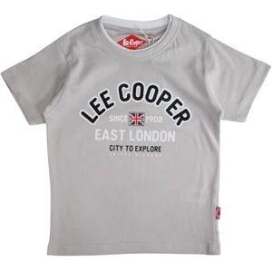 Lee Cooper Pojke T-shirt kortärmad topp bomull grå 8 år, Färg: grå, 8 �r Lee Cooper Pojke T-shirt kortärmad topp bomull grå 8 år, Färg: grå, 8 �r