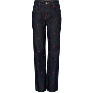 PIECES Pcjava HW rak BC, blå mörka jeans, 40 ^42 dam, Mörkblå jeans, 36-38 PIECES Pcjava HW rak BC, blå mörka jeans, 40 ^42 dam, Mörkblå jeans, 36-38