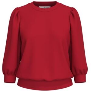 SELECTED FEMME Slftenny 3/4 Sweat Top Noos, Equestrian röd, XS SELECTED FEMME Slftenny 3/4 Sweat Top Noos, Equestrian röd, XS