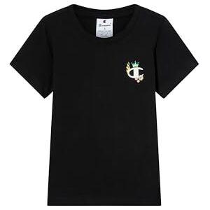 Champion Legacy flickor, grafisk rund hals t-shirt, M, svart, Svart, M Champion Legacy flickor, grafisk rund hals t-shirt, M, svart, Svart, M