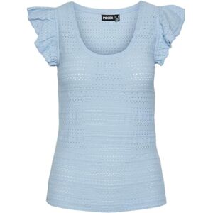 PIECES dam Pckelma Sl O-Neck Bc Top, Blå klocka, S PIECES dam Pckelma Sl O-Neck Bc Top, Blå klocka, S