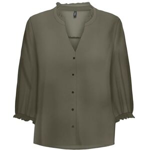 ONLY Onlnova Life Vis 3/4 Rina Top, Kalamata, XL ONLY Onlnova Life Vis 3/4 Rina Top, Kalamata, XL