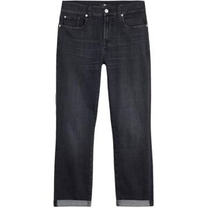 7 For All Mankind Relaxed Skinny Blacky, svart, 31W 7 For All Mankind Relaxed Skinny Blacky, svart, 31W