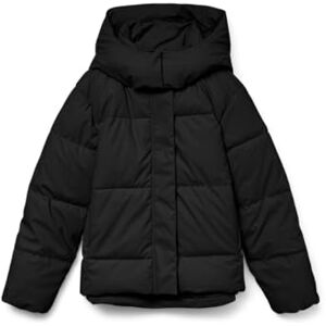 VERO MODA dam Vmgretakylie Short Coated Jacka Noos quiltad jacka, svart, L VERO MODA dam Vmgretakylie Short Coated Jacka Noos quiltad jacka, svart, L