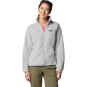 Columbia kvinnors Benton Springs hel dragkedja fleecejacka, Grå, XL petite Columbia kvinnors Benton Springs hel dragkedja fleecejacka, Grå, XL petite