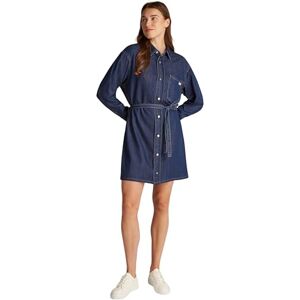 Calvin jeans dam bälte Tencel denim skjorta klänning J20J225008 andra klänningar, denim (denim svart), XS, Denim (denim svart), XS Calvin jeans dam bälte Tencel denim skjorta klänning J20J225008 andra klänningar, denim (denim svart), XS, Denim (denim svart), XS
