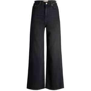 JACK & JONES dam JXTOKYO Wide HW CR6015 NOOS-byxor, svart denim, 28/32, Svart denim, 28W x 32L JACK & JONES dam JXTOKYO Wide HW CR6015 NOOS-byxor, svart denim, 28/32, Svart denim, 28W x 32L