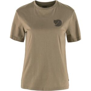 Fjällräven Fjallraven 14600171-244 Walk with Nature T-Shirt W T-shirt damer mocka brun storlek XS, Mocka brun, XS Fjällräven Fjallraven 14600171-244 Walk with Nature T-Shirt W T-shirt damer mocka brun storlek XS, Mocka brun, XS
