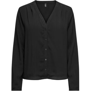 ONLY Onlnova Life Elite L/S Malou TOP SOLID, svart, XL ONLY Onlnova Life Elite L/S Malou TOP SOLID, svart, XL