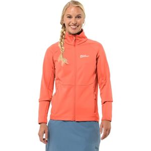Jack Wolfskin Alpgrat Fz W fleecejacka, digital orange, L dam, Digital orange, L Jack Wolfskin Alpgrat Fz W fleecejacka, digital orange, L dam, Digital orange, L