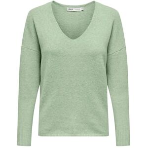 ONLY Neck Pullo Knt Noos Onlrica Life L/S-V-ringad T-shirt, Färg: Svart, Laurel Green, M Dam, Laurel Green, M ONLY Neck Pullo Knt Noos Onlrica Life L/S-V-ringad T-shirt, Färg: Svart, Laurel Green, M Dam, Laurel Green, M