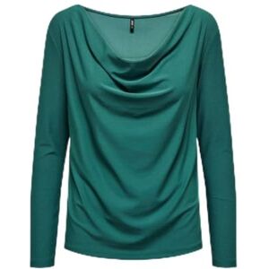 ONLY Onlnew Sansa L/S Waterfall Top JRS långärmad tröja, Bayberry, L ONLY Onlnew Sansa L/S Waterfall Top JRS långärmad tröja, Bayberry, L