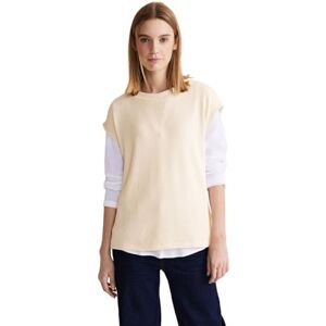 Street One Ltd Qr Knit Look Top Shirt, Lucid White, 44 Street One Ltd Qr Knit Look Top Shirt, Lucid White, 44