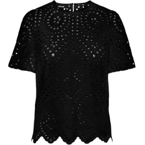 PIECES Dam Pcnastian SS topp t-shirt, svart, M, Svart, M PIECES Dam Pcnastian SS topp t-shirt, svart, M, Svart, M
