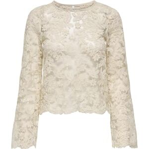 ONLY Endast Onlanja L/S spets topp JRS, Björk, XS ONLY Endast Onlanja L/S spets topp JRS, Björk, XS