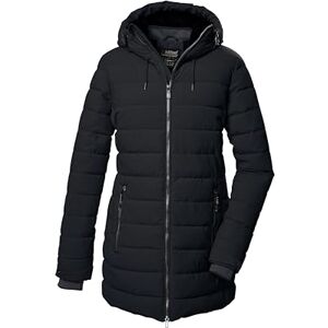 Killtec dam quiltad parka/parkas med huva KOW 55 WMN QLTD PRK, svart, 46, 41809-000 Killtec dam quiltad parka/parkas med huva KOW 55 WMN QLTD PRK, svart, 46, 41809-000