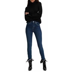 KARL LAGERFELD JEANS , Dam, High Rise Skinny Denim, Skinny Leg, Blå, 2432 KARL LAGERFELD JEANS , Dam, High Rise Skinny Denim, Skinny Leg, Blå, 2432