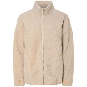 PIECES teddyjacka PCSADIA, Silvergrå, L PIECES teddyjacka PCSADIA, Silvergrå, L