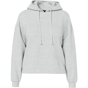 PIECES Dam Pcchilli Ls Hoodie Noos Bc huvtröja, Ljusgrå melange, L PIECES Dam Pcchilli Ls Hoodie Noos Bc huvtröja, Ljusgrå melange, L