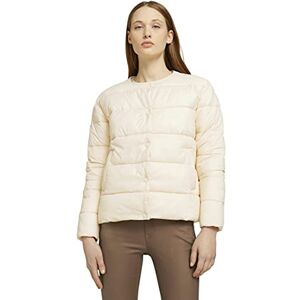 TOM TAILOR Denim Damer Lätt quiltad jacka av återvunnen polyamid 1024552, 26341 Blazed Beige, S TOM TAILOR Denim Damer Lätt quiltad jacka av återvunnen polyamid 1024552, 26341 Blazed Beige, S