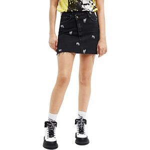 Desigual dam kjol, svart, L Desigual dam kjol, svart, L