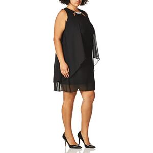 S.L. Fashions S.L. Mode dam ärmlös utskuren pärla hals klänning speciella tillfällen, Svart, 42 S.L. Fashions S.L. Mode dam ärmlös utskuren pärla hals klänning speciella tillfällen, Svart, 42