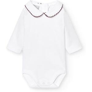 BABIDU Långärmad babybody i 100% bomull, babybody gjord av mjukt, andningsbart och allergivänligt tyg för känslig hud, pikébody med polokrage, unisex kläder BABIDU Långärmad babybody i 100% bomull, babybody gjord av mjukt, andningsbart och allergivänligt tyg för känslig hud, pikébody med polokrage, unisex kläder