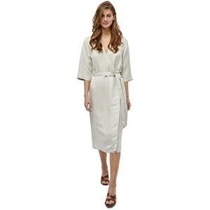 Minus Dam Florina linneklänning, Nomad Sand Melange, 8, Nomad sandmelange, 34 SE Minus Dam Florina linneklänning, Nomad Sand Melange, 8, Nomad sandmelange, 34 SE