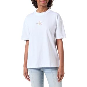 Calvin jeans dam monolog pojkvän t-shirt S/S t-shirt, Kritvit, 3XL Calvin jeans dam monolog pojkvän t-shirt S/S t-shirt, Kritvit, 3XL