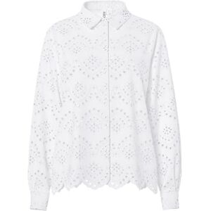 PIECES Pcvilde Ls Shirt Noos, Ljus vit, L PIECES Pcvilde Ls Shirt Noos, Ljus vit, L