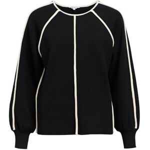 Object Objreynard Ls Lo Contrast Pullover Div, Svart, XS, Svart, XS Object Objreynard Ls Lo Contrast Pullover Div, Svart, XS, Svart, XS