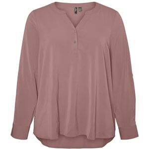 VERO MODA dam Vmcani Ls Top WVN Ga Noos Cur långärmad tröja, Nostalgi ros, 52 VERO MODA dam Vmcani Ls Top WVN Ga Noos Cur långärmad tröja, Nostalgi ros, 52