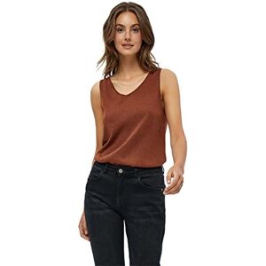 Minus Dam Carli Stickad topp, Öken Sand Lurex, M Minus Dam Carli Stickad topp, Öken Sand Lurex, M