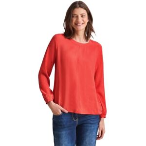 Cecil damblus med rund hals, Juicy Orange, L Cecil damblus med rund hals, Juicy Orange, L