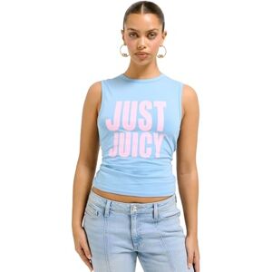 Juicy Couture JUST Juicy Tank TOP, Dusk Blue, S Juicy Couture JUST Juicy Tank TOP, Dusk Blue, S