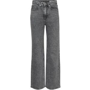 VERO MODA VMTESSA HR Wide Studs DNM jeans RA206, GRÅ, 29W x 30L VERO MODA VMTESSA HR Wide Studs DNM jeans RA206, GRÅ, 29W x 30L