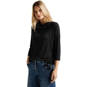 Cecil Lurex volumne collar, svart, L Cecil Lurex volumne collar, svart, L