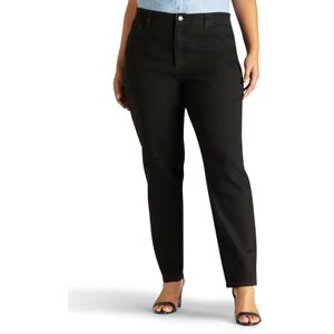 Lee dam plusstorlek avslappnad passform elastisk midja jeans Lee dam plusstorlek avslappnad passform elastisk midja jeans