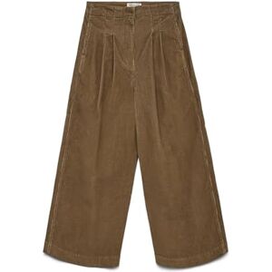 VERO MODA dam Awtala Hw breda byxor noos, teak, S, Teak, S VERO MODA dam Awtala Hw breda byxor noos, teak, S, Teak, S