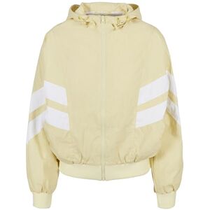Urban Classics Kvinnors knäckare fladderjacka jacka, softyellow/vit, 5XL Urban Classics Kvinnors knäckare fladderjacka jacka, softyellow/vit, 5XL