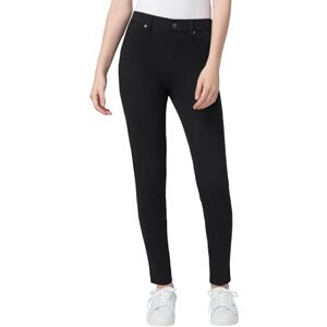 HUE Dam ultramjuk hög midja denim leggings tights, svart, M HUE Dam ultramjuk hög midja denim leggings tights, svart, M