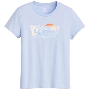 Levi's The Perfect Tee T-shirt för kvinnor, wave bw fill kenuck, XS Levi's The Perfect Tee T-shirt för kvinnor, wave bw fill kenuck, XS