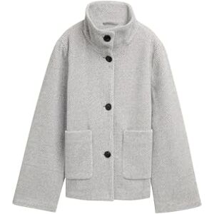 TOM TAILOR damjacka, 21373 Medium Silver Grå Melange, 3XL TOM TAILOR damjacka, 21373 Medium Silver Grå Melange, 3XL