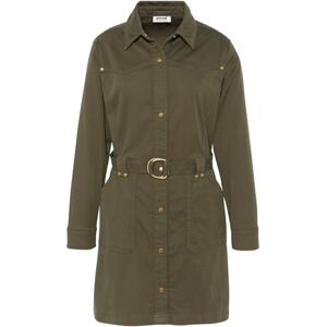 Schott NYC ROBJOYAWX Khaki klänning S, Färg: grön, S Schott NYC ROBJOYAWX Khaki klänning S, Färg: grön, S
