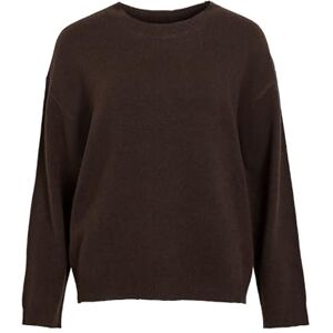 Vila Neck Knit Top Viliga-Tröja Rund Hals L/S, Noos, Kaffebönor, S Dam, Kaffebönor, S Vila Neck Knit Top Viliga-Tröja Rund Hals L/S, Noos, Kaffebönor, S Dam, Kaffebönor, S